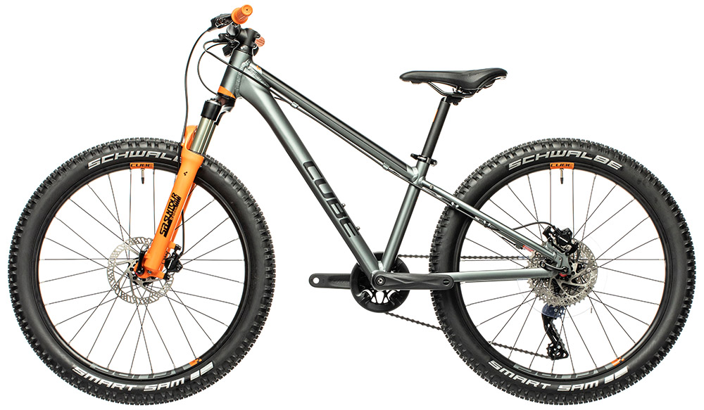 Cube Reaction 240 TM flash Grey & Orange – HardTail Mountain Bike