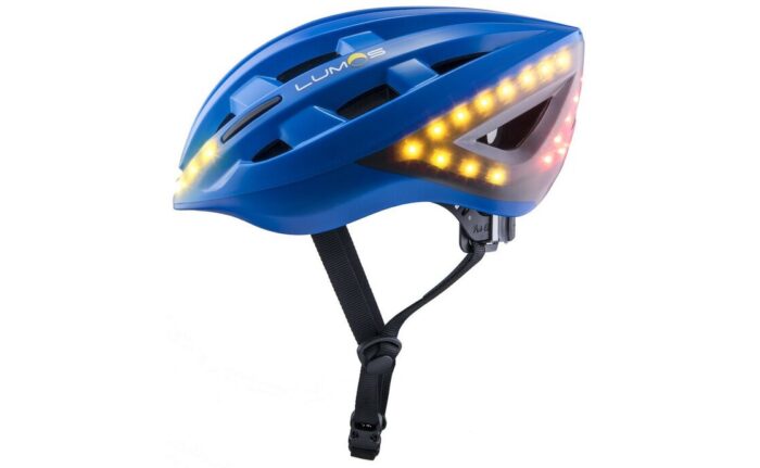 Lumos Kickstart Bike Helmet Blue