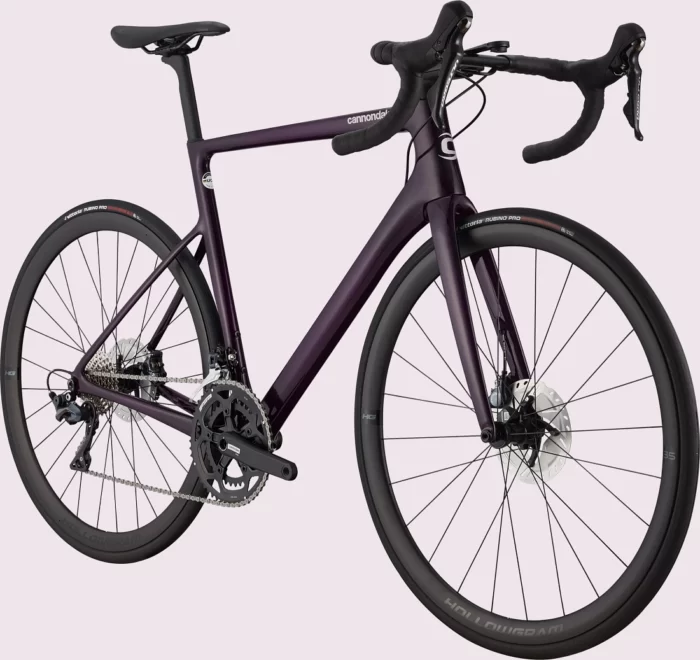 Cannondale SuperSix EVO Carbon Disc Ultegra Purple racing bike 2