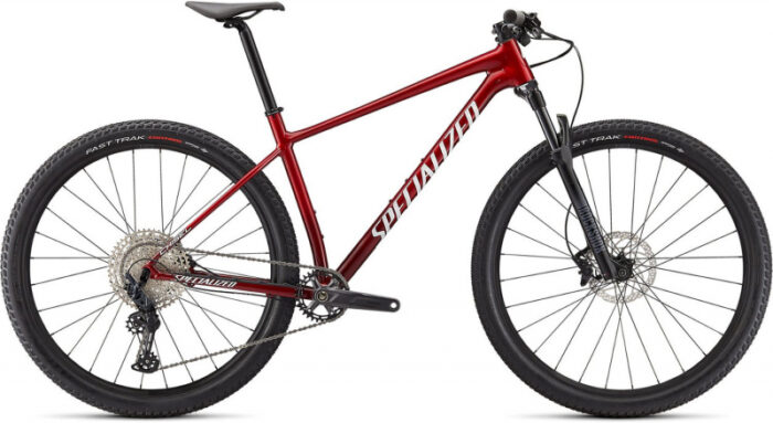 Specialized Chisel Comp Gloss Red Tint Brushed