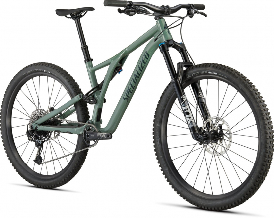 Specialized Stumpjumper Comp Alloy Gloss Sage Green - Forest Green