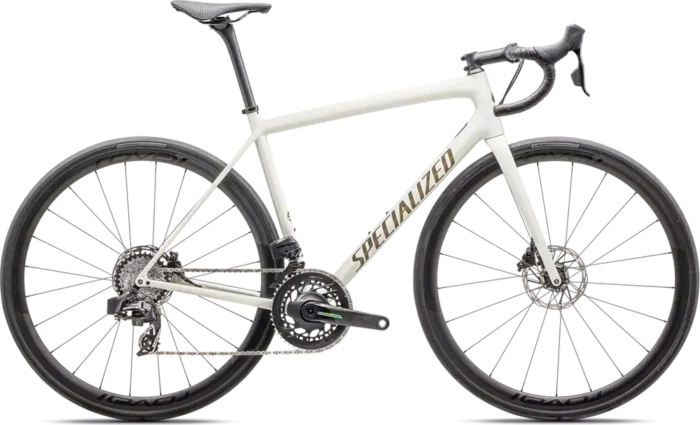 Specialized Aethos Pro - Force eTap AXS – 2025 - Gloss Birch Gold Pearl Radial Fades - Burnt Gold Metallic