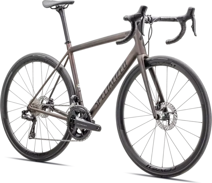 Specialized Aethos Pro - Shimano Ultegra Di2 – 2025 - Satin Carbon - Red Pearl Black - sideview