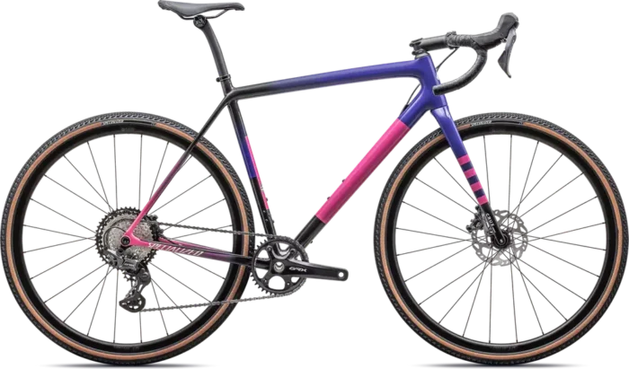 Specialized Crux Comp – 2025 - Gloss Carbon - Purple Haze - Rebel Pink - Birch