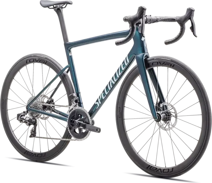 Specialized Tarmac SL8 Expert – 2025 - Gloss Deep Lake Metallic - Green Pearl over Seafoam