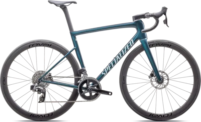 Specialized Tarmac SL8 Expert – 2025 - Gloss Deep Lake Metallic - Green Pearl over Seafoam