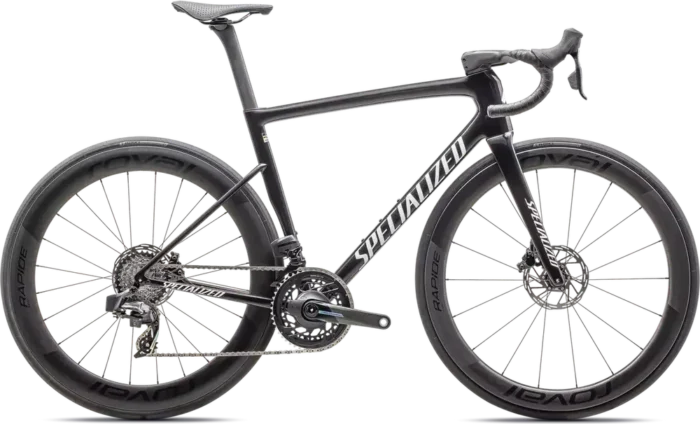 Specialized Tarmac SL8 Pro – 2025 - Gloss Carbon - Metallic White Silver