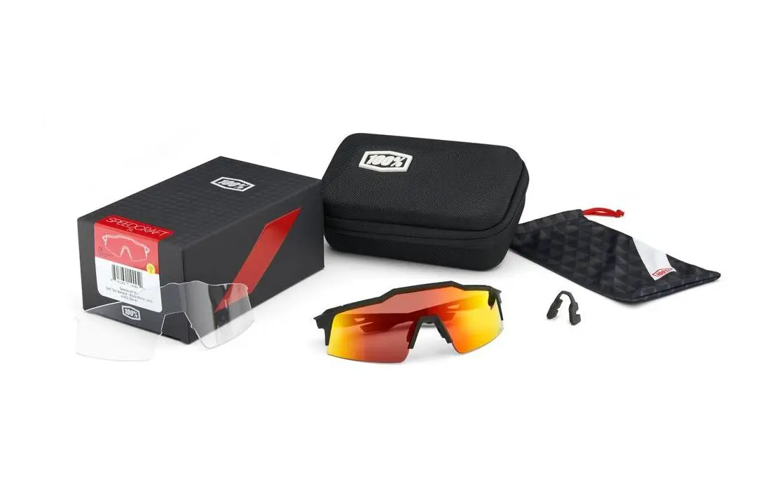 100% Speedcraft SL Fietsbril complete set