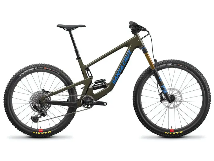 2022 Santa Cruz Bronson MX Carbon CC X01 AXS (Gloss Moss and Blue)