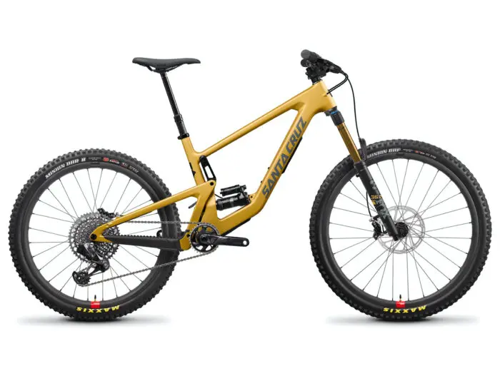 2022 Santa Cruz Bronson MX Carbon CC X01 AXS (Paydirt Gold and Grey)