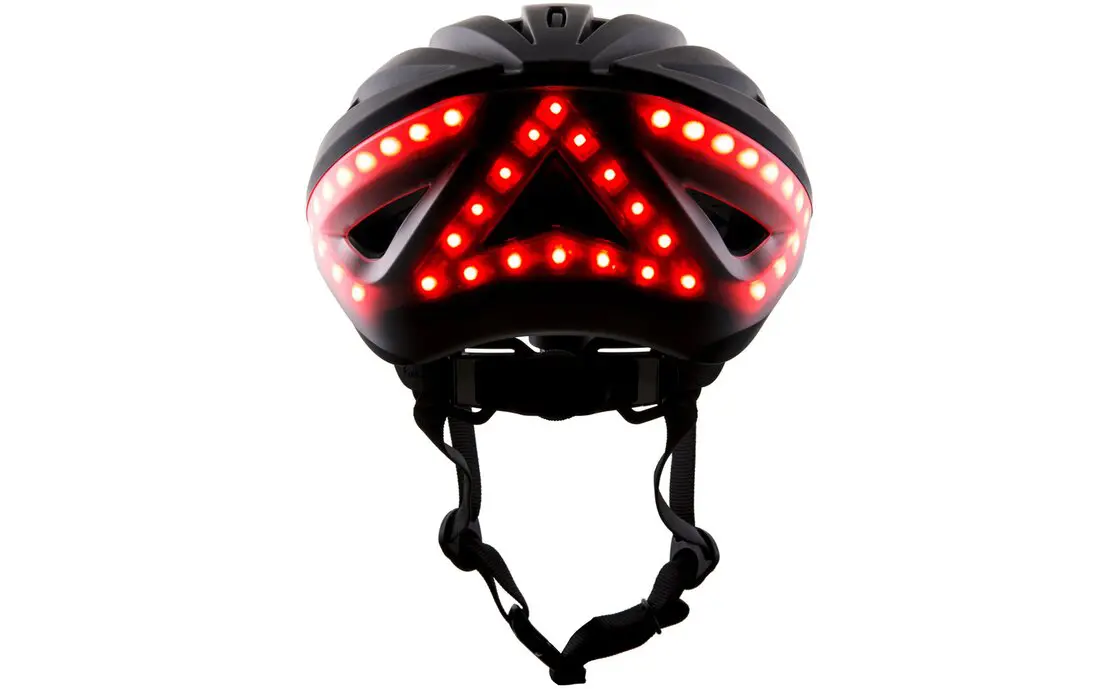 Casque de vélo Lumos Kickstart Noir Vue arrière