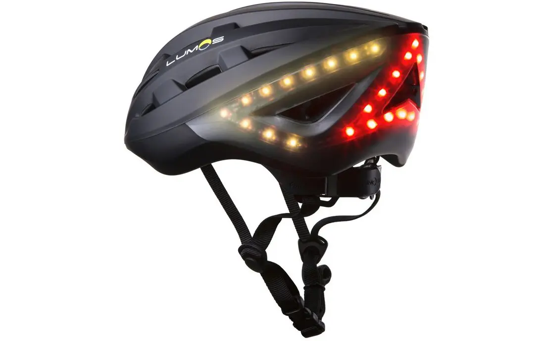 Casque de vélo Lumos Kickstart Noir vue gauche