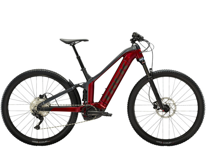 Powerfly FS 4 (Crimson-Lithium Grey) black bg