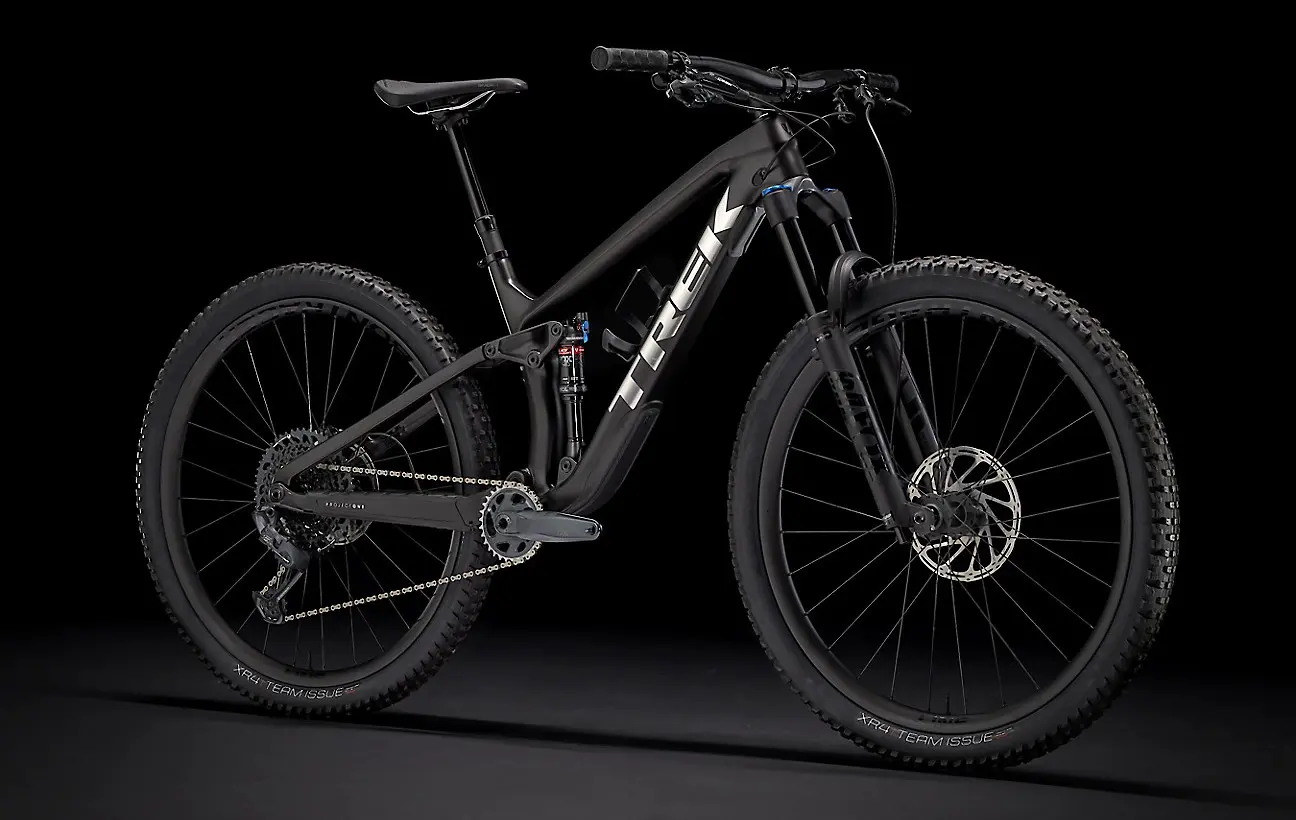 Trek Fuel EX 9.8 GX (Matte Carbon Smoke) fondo negro