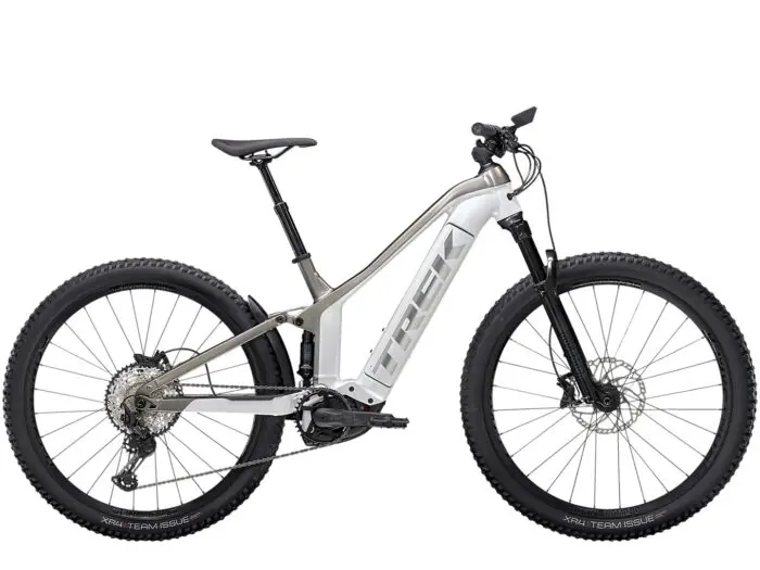 Trek Powerfly FS 7 (Crystal White-Metallic Gunmetal) white bg
