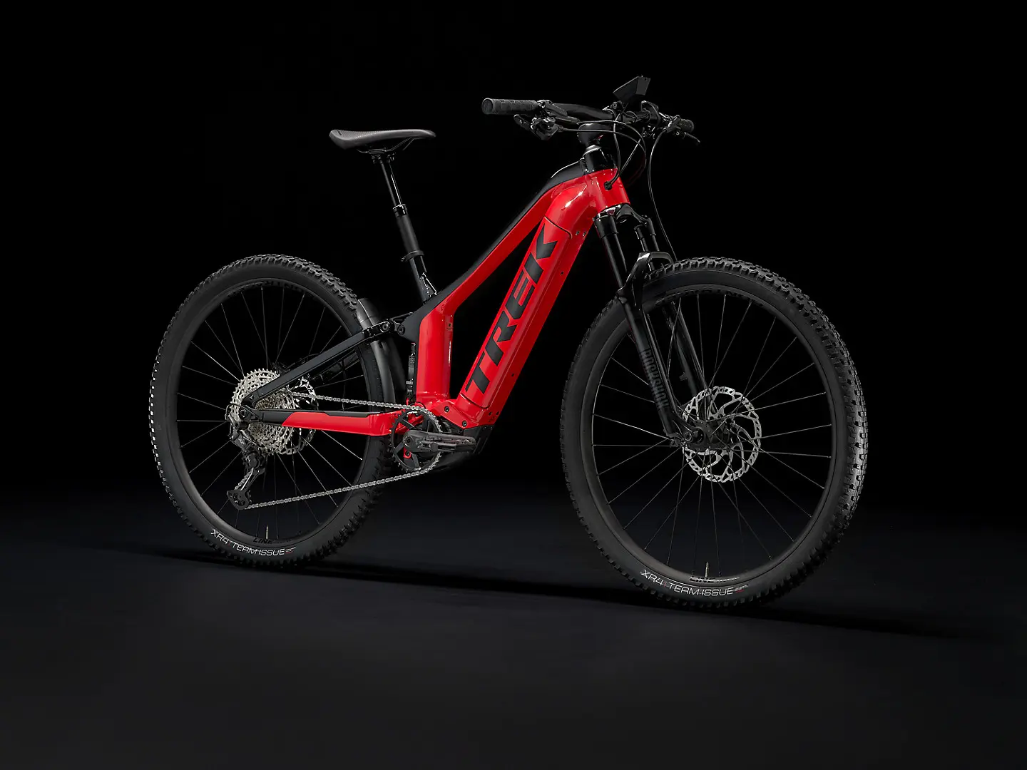 Trek Powerfly FS 7 (Radioaktives Rot-Trek Schwarz)