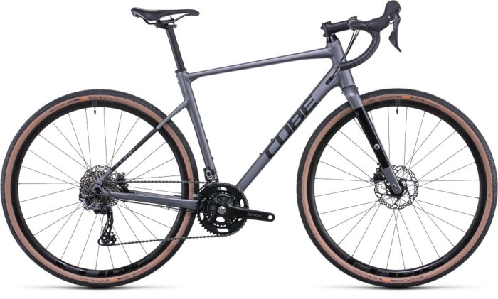 Cube Nuroad Race Grey n black gravel bike for sale