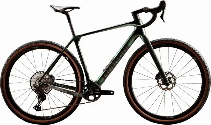 Bianchi Arcadex PRO GRX 820-822 Disc – 2025 AW - Green - Graphite Matt