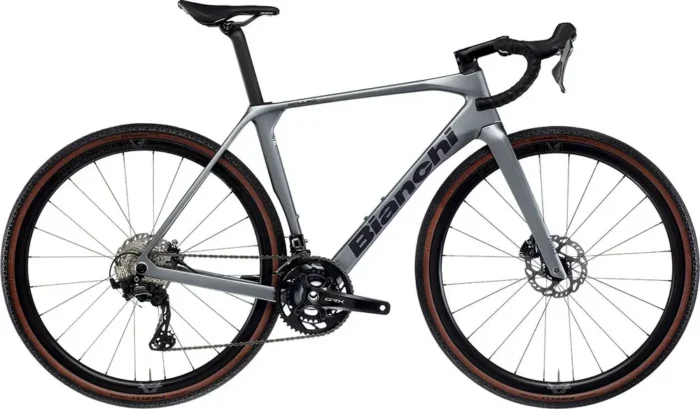 Bianchi Impulso PRO GRX 820 Disc - 2025 F4 - Grey - Black Matt