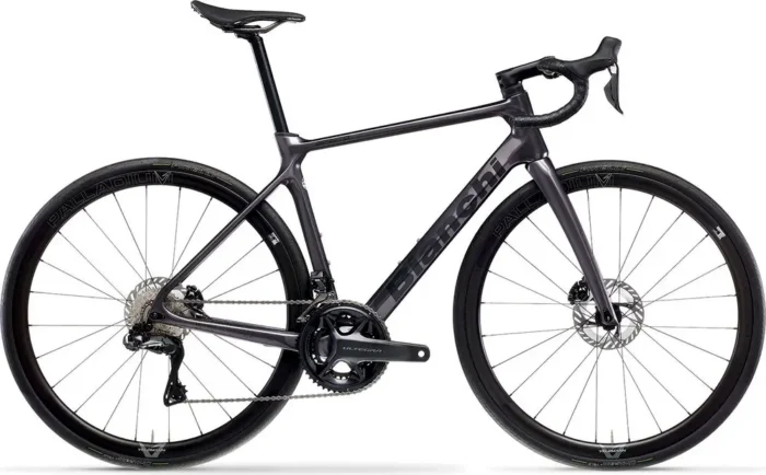 Bianchi Infinito ULTEGRA DI2 - 2025 2m - Purple Black – Glossy- Black - Matt Decal
