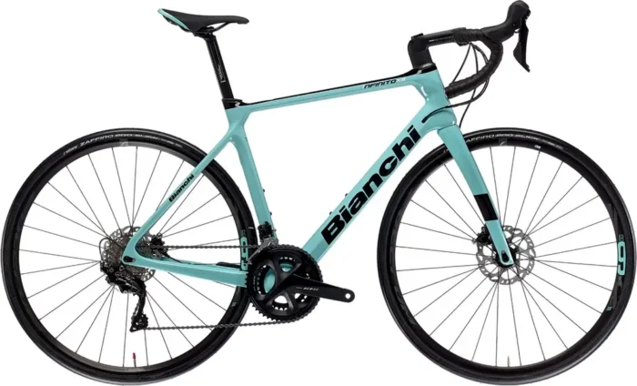 Bianchi Infinito XE 105 - 2025 5h - 5k - Celeste Ck16 - Black Full Glossy