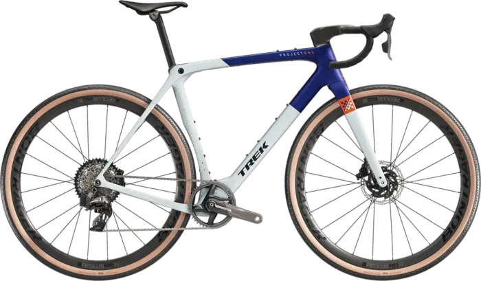 Trek Checkmate SLR 7 AXS – 2025 - Matte Hex Blue-Plasma Grey Pearl