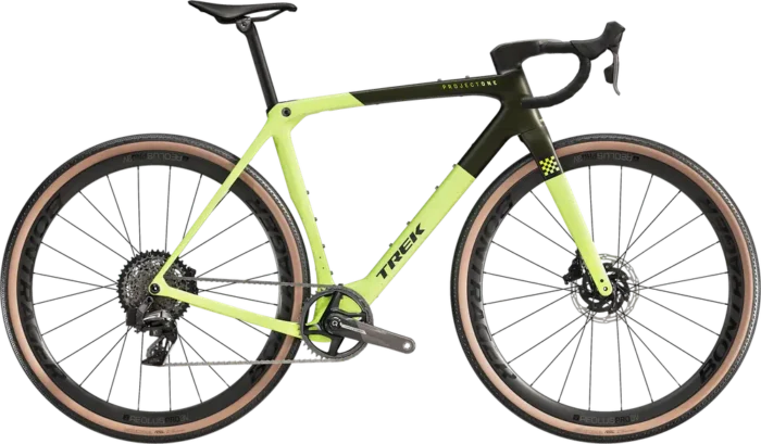 Trek Checkmate SLR 7 AXS – 2025 - Olive Drab-Glowstick